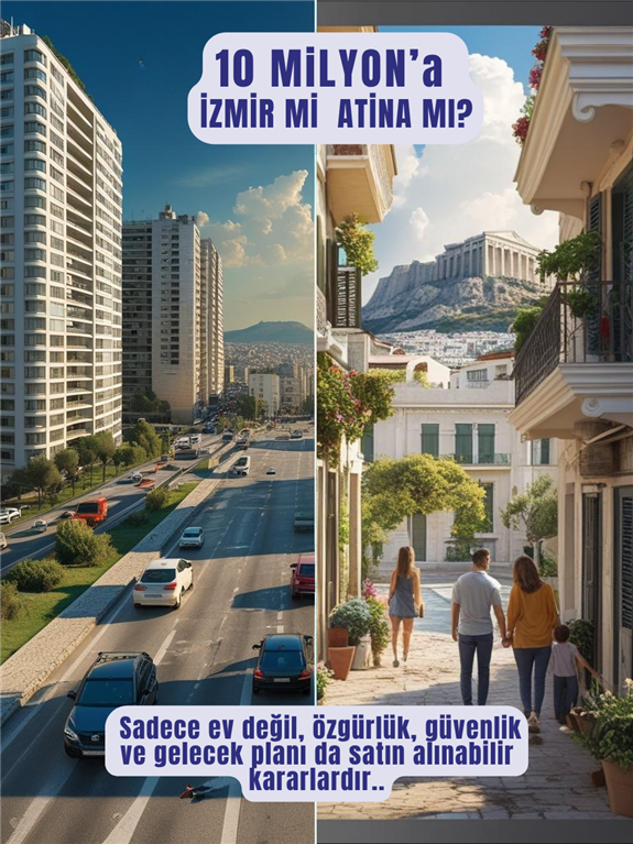 10 Milyona İzmir mi ? Atina mı?