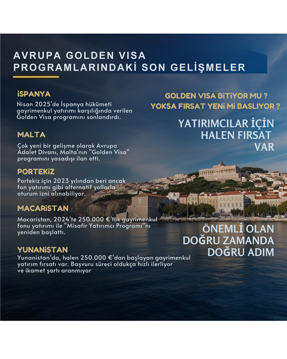 Yatırım Yoluyla Avrupa'da Yeni Bir Hayat Kurmak